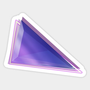 Triangles! Sticker